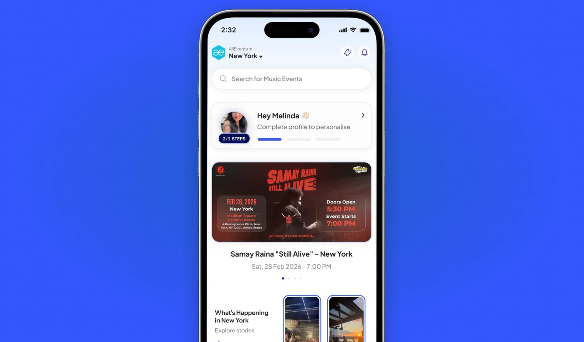 Reimagining how 200K users find events